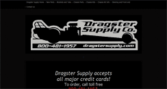 Desktop Screenshot of dragstersupply.com